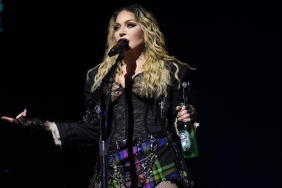 Madonna performs onstage during "The Celebration Tour: at Copacabana beach on May 04, 2024 in Rio de Janeiro, Brazil.