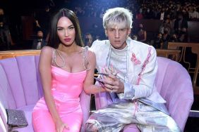 Megan Fox, who is now pregnant, and Machine Gun Kelly attend the 2021 iHeartRadio Music Awards at The Dolby Theatre in Los Angeles, California, which was broadcast live on FOX on May 27, 2021.