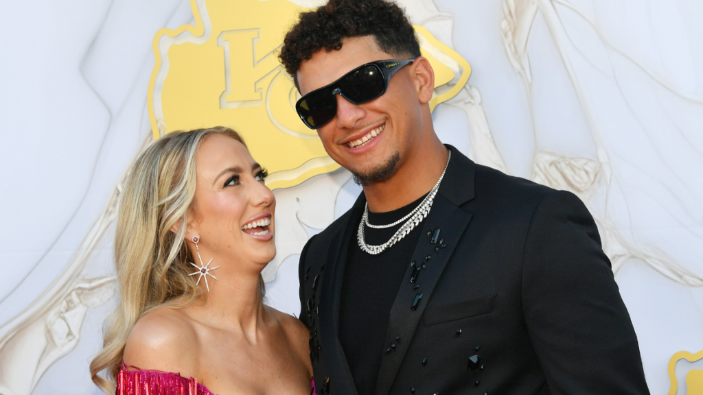 Patrick Mahomes Brittany Mahomes daughter baby girl third child kids