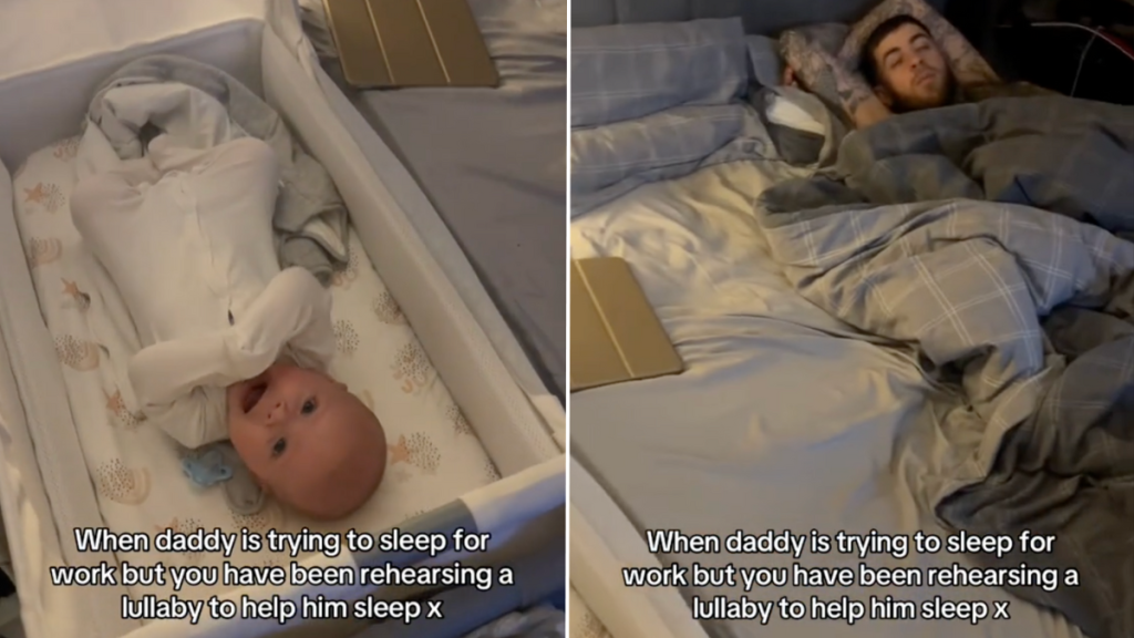 baby lullaby dad