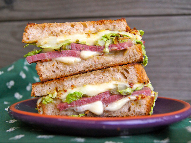 (A Twist on) Corned Beef Sandwiches