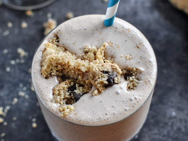 Chocolate Chip Baileys Milkshakes