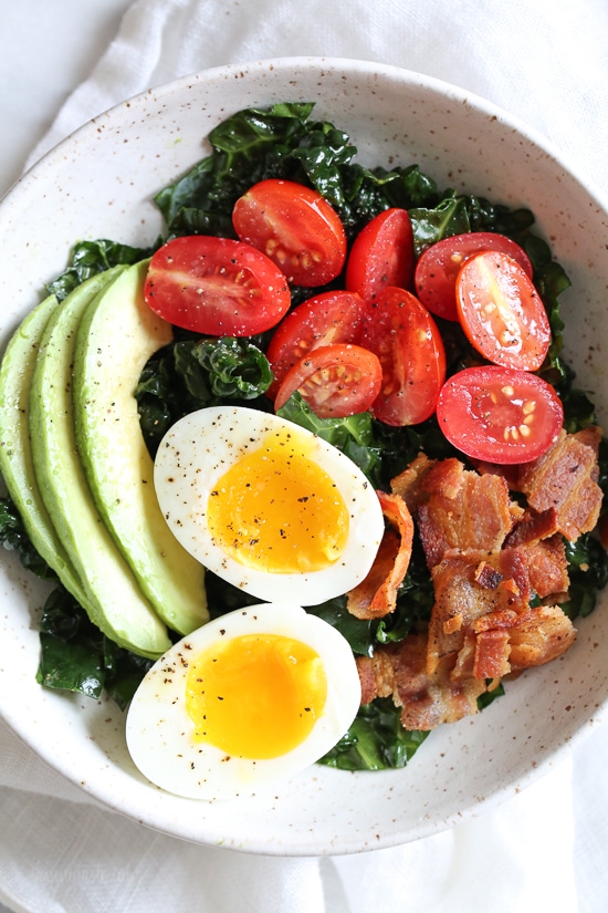 Breakfast BLT Salad