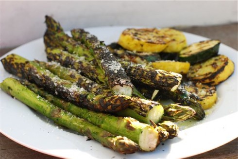 Grilled Crispy Asparagus