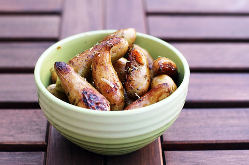 Garlic Fingerling Potatoes