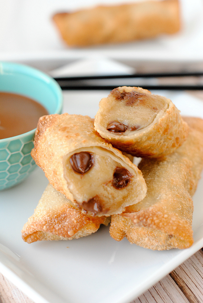 Cookie Dough Egg Rolls