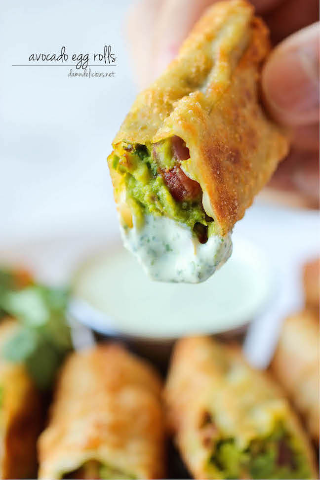 Avocado Egg Rolls