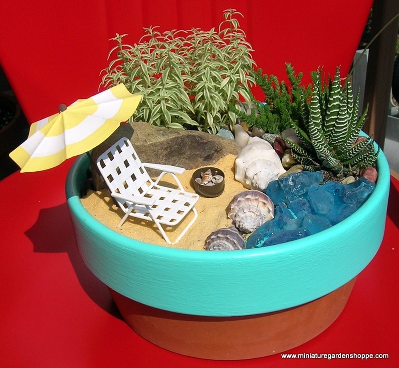 Beach Fairy Garden Idea