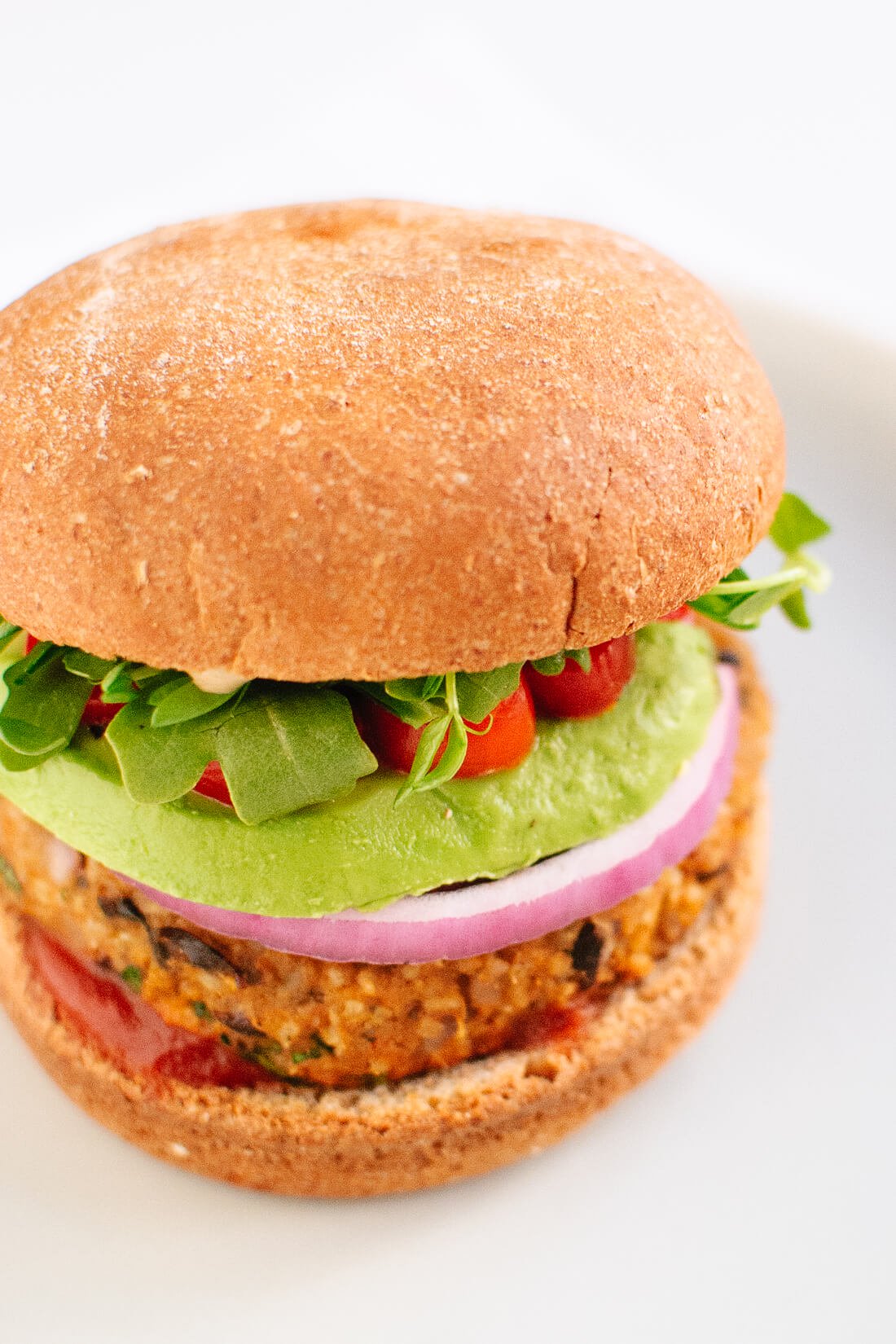 Sweet Potato & Black Bean Burger