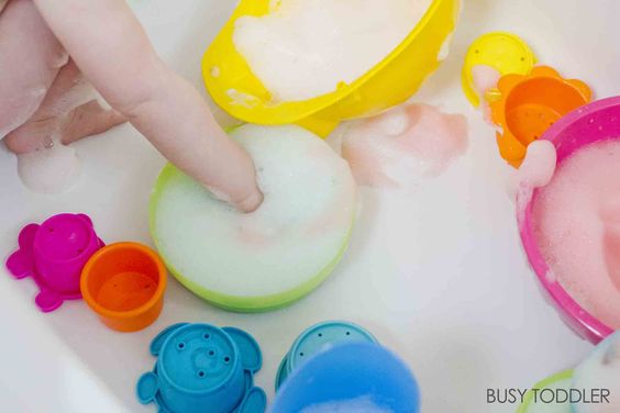 DIY Foam Bubble Bath