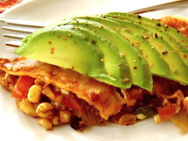 The Best Vegetarian Enchilada Ever