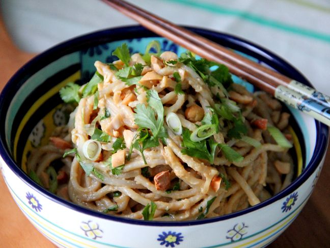 Creamy Peanut-Coconut Noodles