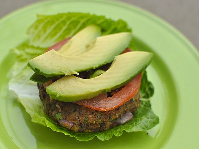 Sweet Potato Black Bean Burgers