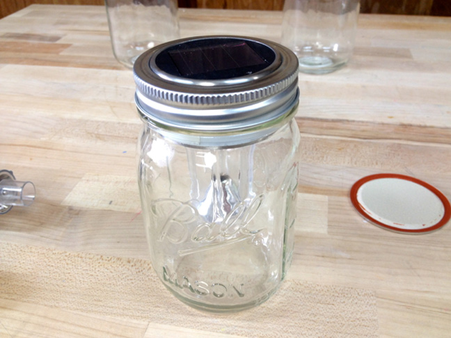 Mason Jar Solar Lights