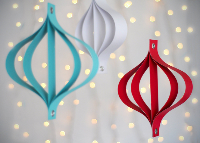 Paper Strip Ornaments