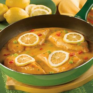 Chicken In Lemon Sauce