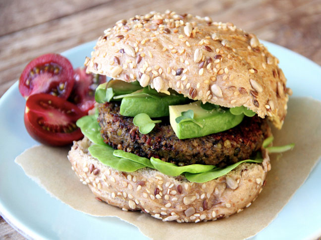 Try These Lentil Pumpkin Burgers