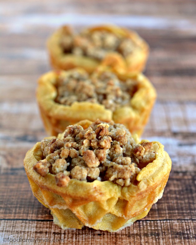 Dutch Waffle Apple Pies