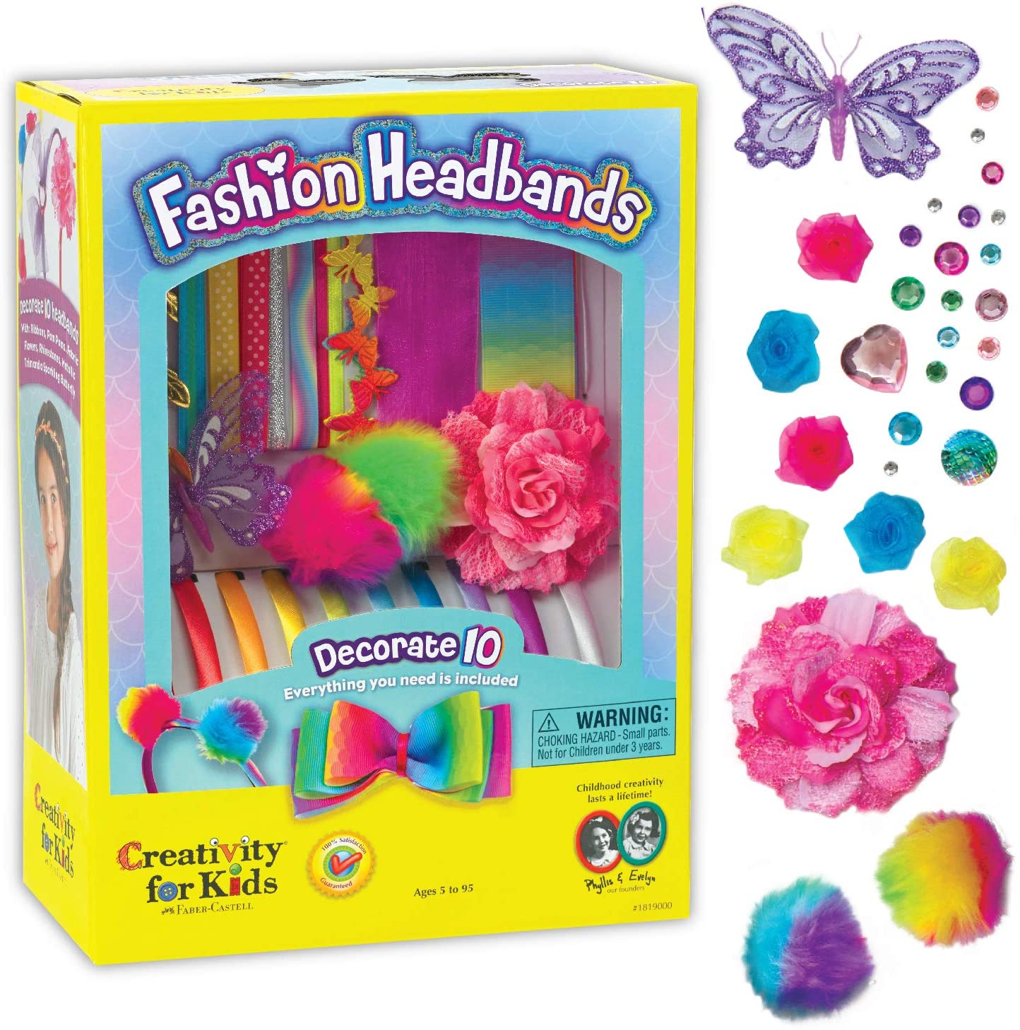 Creativity for Kids Fashion Headbands Craft Kit 