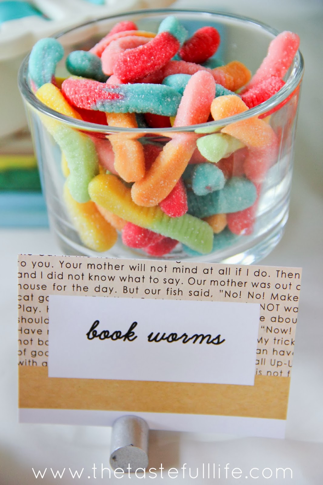 Book Worm Birthday Party Theme