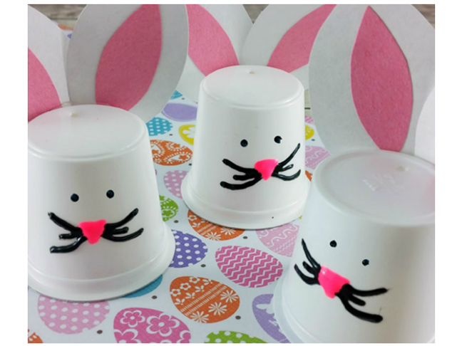 K-Cup Easter Bunnies