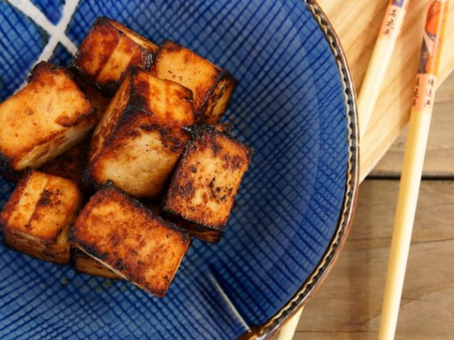 Garlic and Ginger Tofu