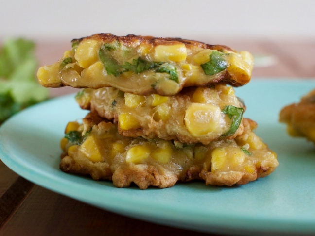 Sweetcorn fritters