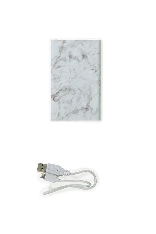 Typo Slim Power Bank in Marble