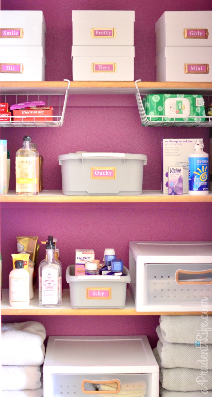 Install Under-Shelf Baskets 