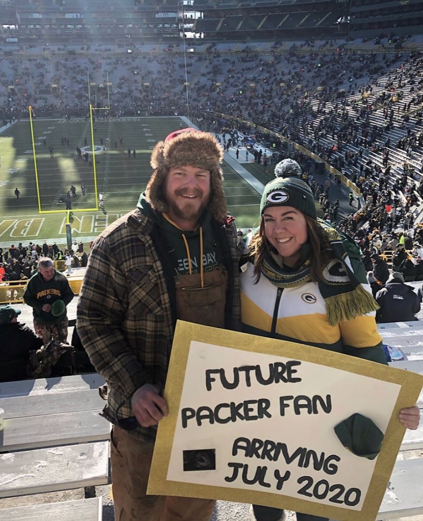 Bundles Up At the Game