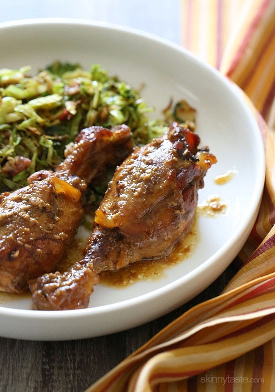 Crock-Pot Maple Dijon Drumsticks