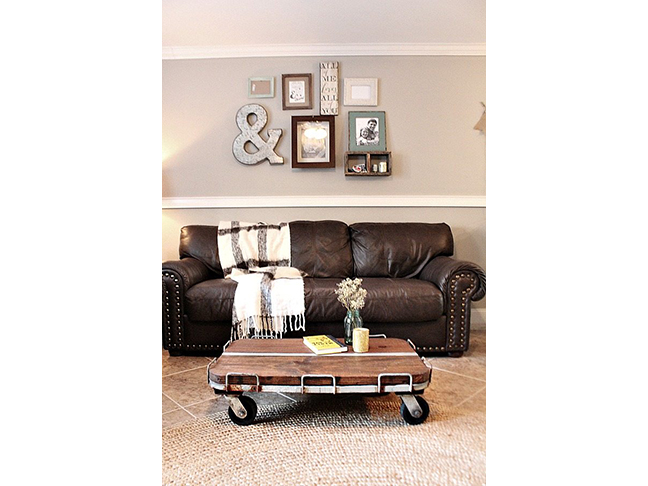 Industrial Cart Coffee Table