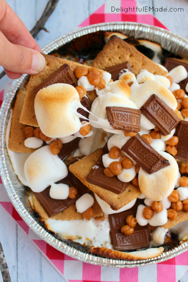 Grilled S'mores Nachos