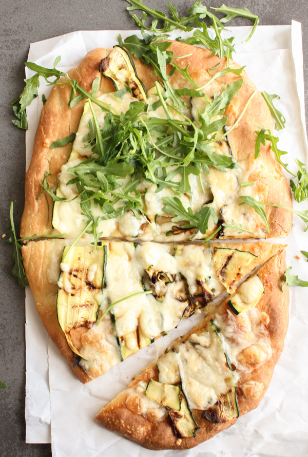 Grilled Vegetarian Pizza