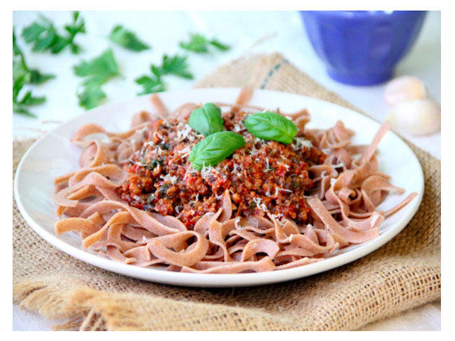 Low Fat Turkey Bolognese