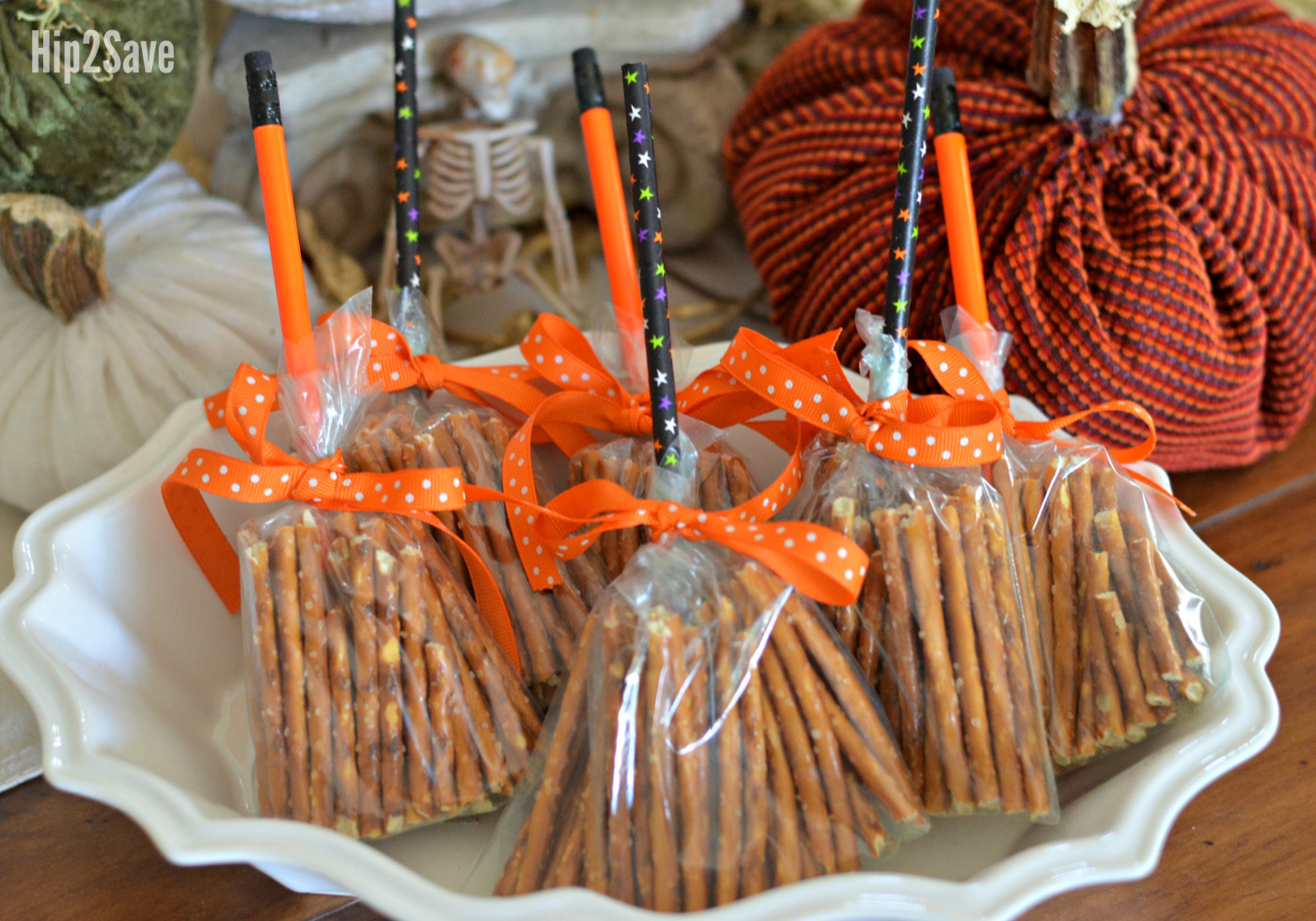 Witch Broomstick Pretzels