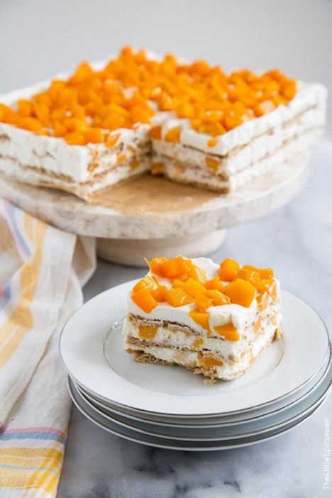 Mangoes and Cream Icebox Cake