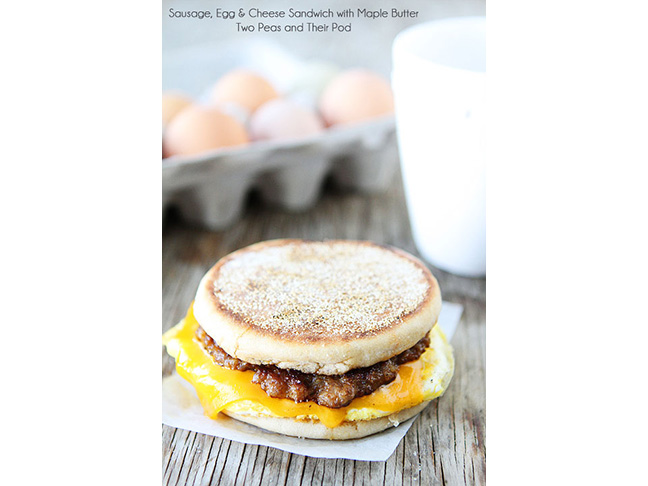 Maple Butter Breakfast Sandwiches