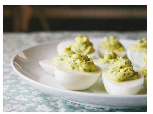 Herbed Deviled Eggs