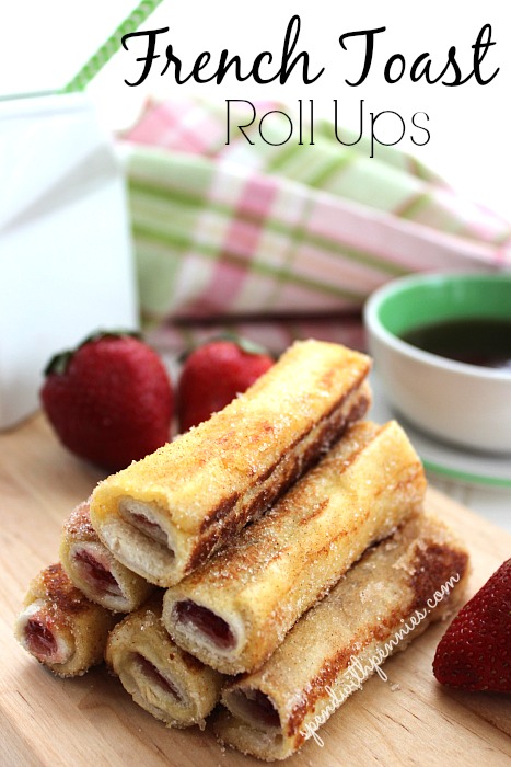 French Toast Roll Ups