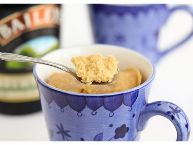 Baileys Irish Cream Mug Cake