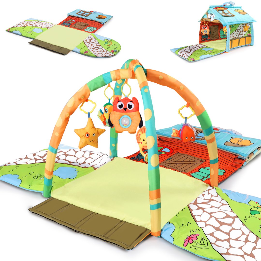 iPlay iLearn Baby Activity Gym Mat, $42.99