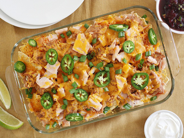 Thanksgiving Leftovers Nachos