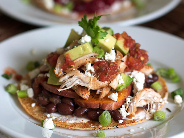 Thanksgiving Tostadas Two Ways