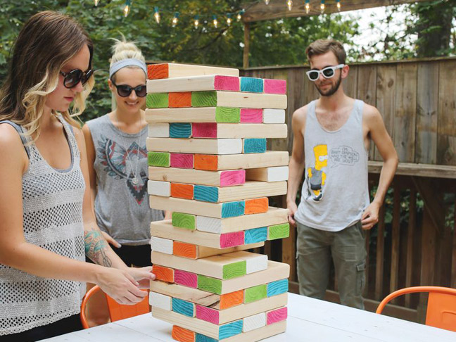 DIY Giant Jenga