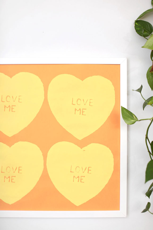 Love Me Art Print