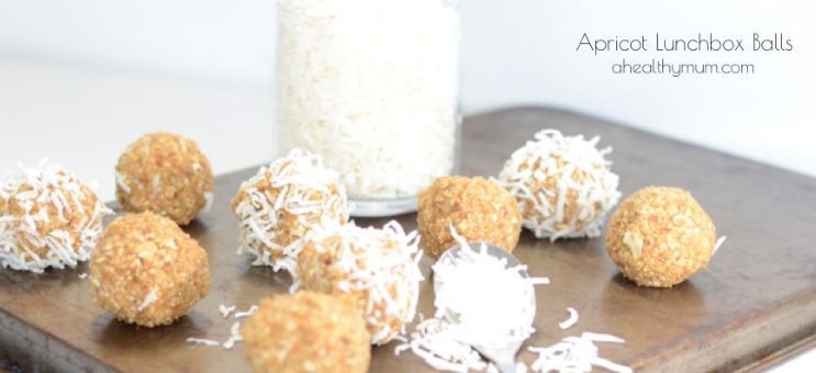 Apricot Lunch Box Bliss Balls