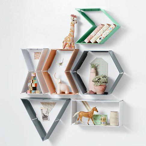 Shape Shifter Wall Shelves