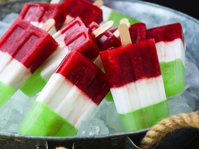 Cinco de Mayo Popsicles