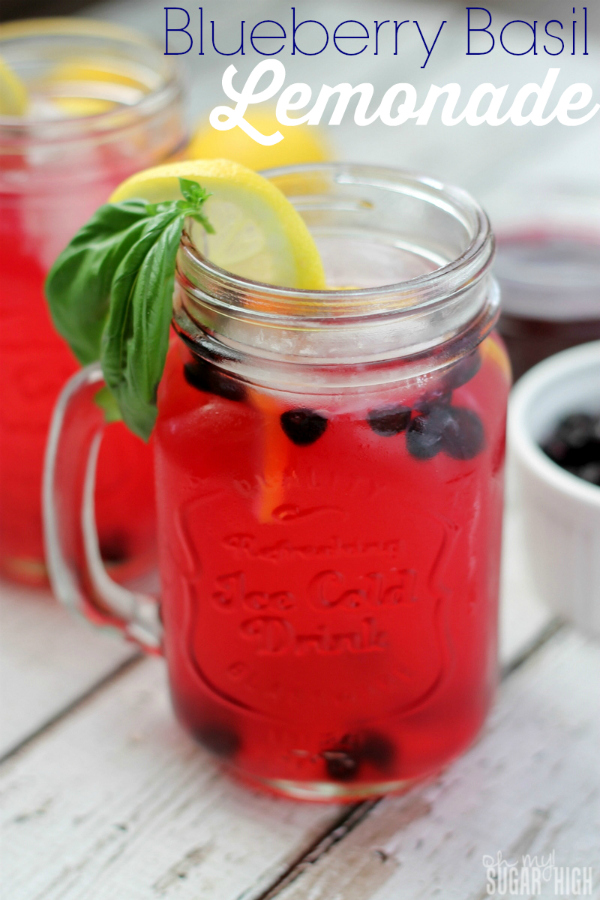 Blueberry Basil Lemonade